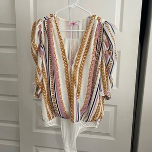Buddy Love chain bodysuit